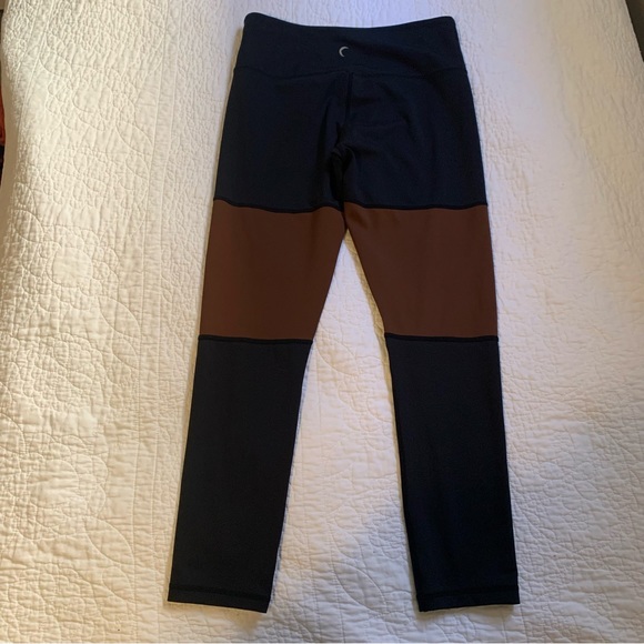 Zyia active 6 - 8 black brown leggings - Picture 4 of 6